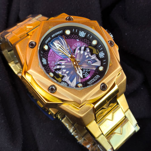 INVICTA PARA HOMBRE PANTERA NEGRA REF-DDML