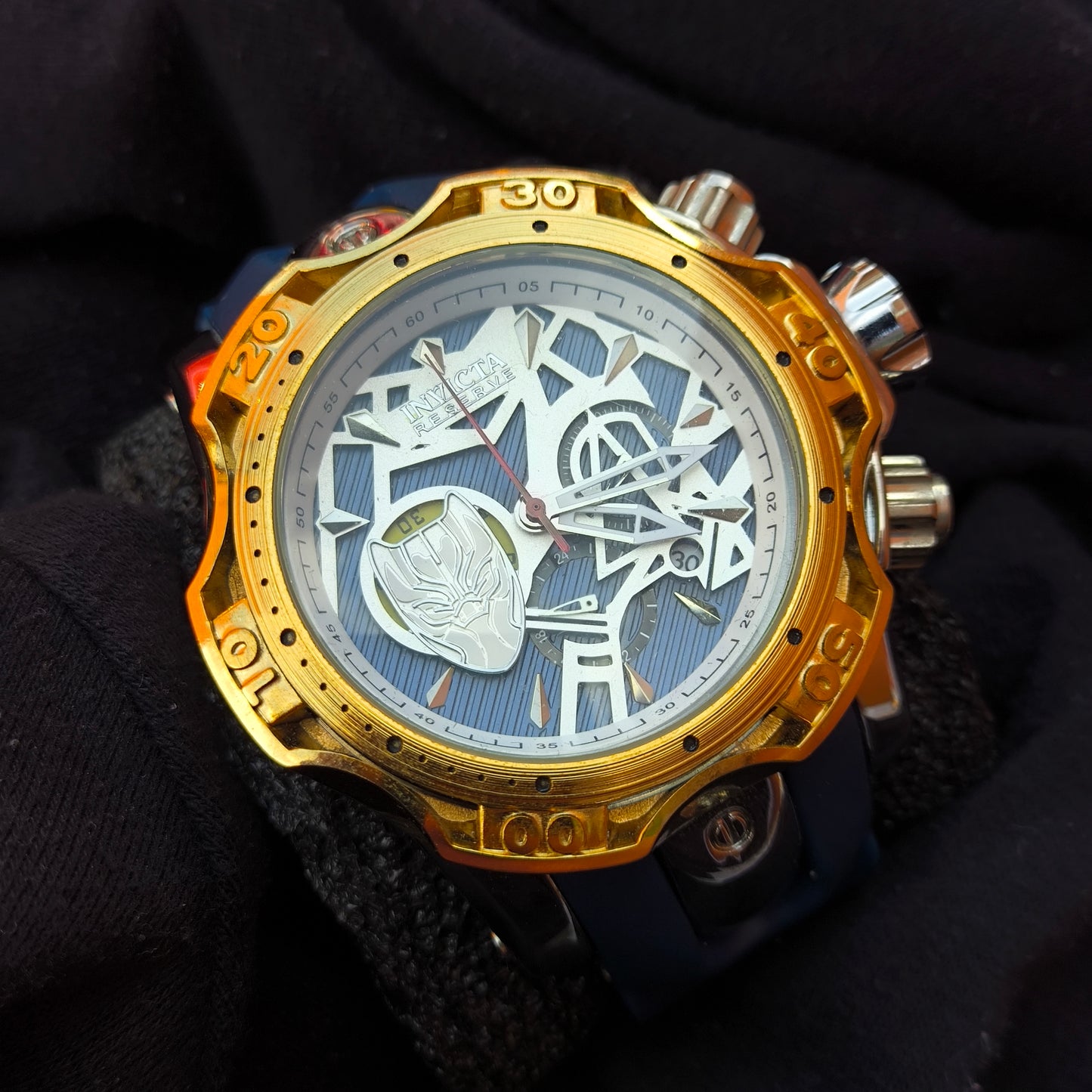 INVICTA EDICION PANTERA FUNCIONAL NEGRA PARA HOMBRE REF-BD