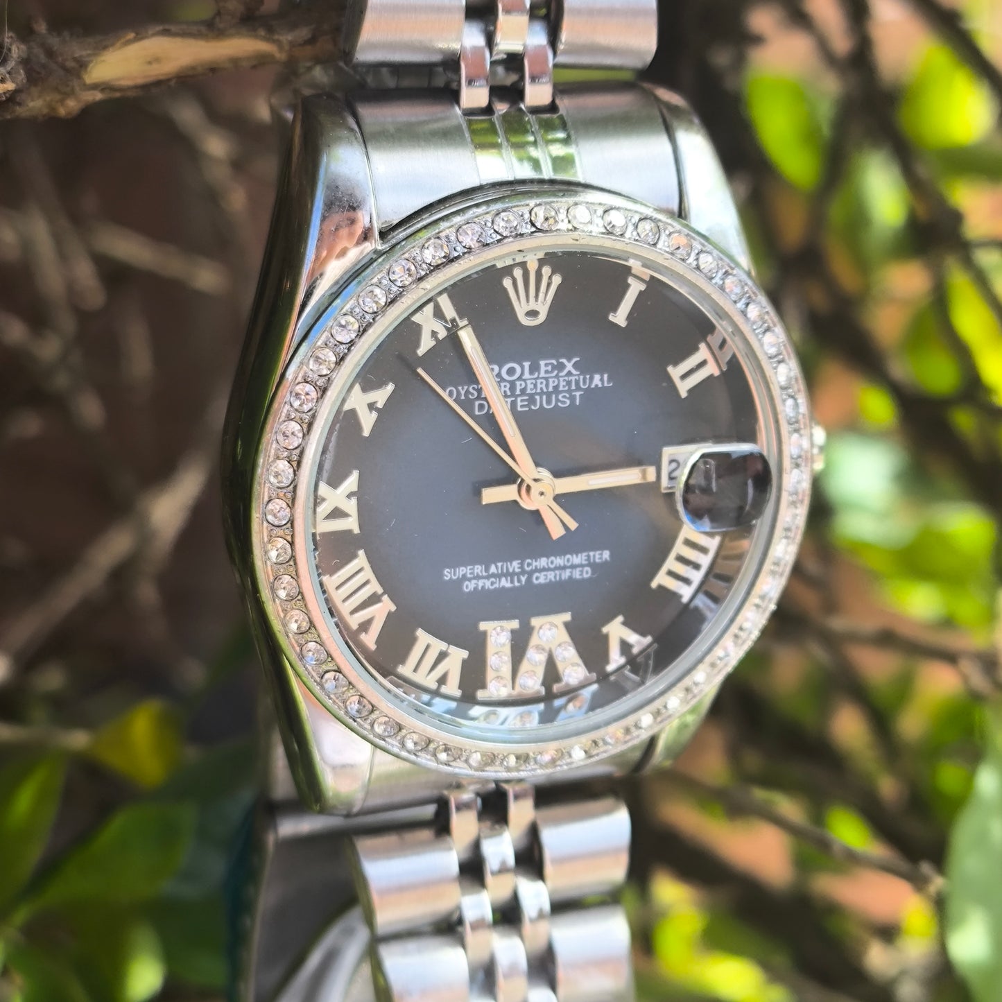 ROLEX ROMANO PARA DAMA REF-AZPLR