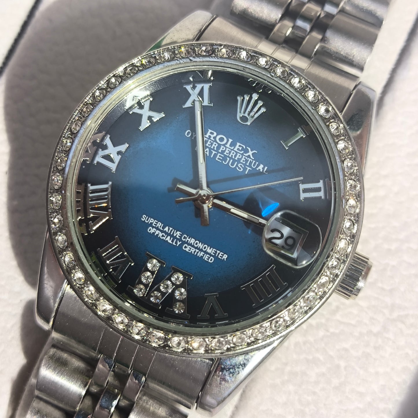 ROLEX ROMANO PARA DAMA REF-AZPLR