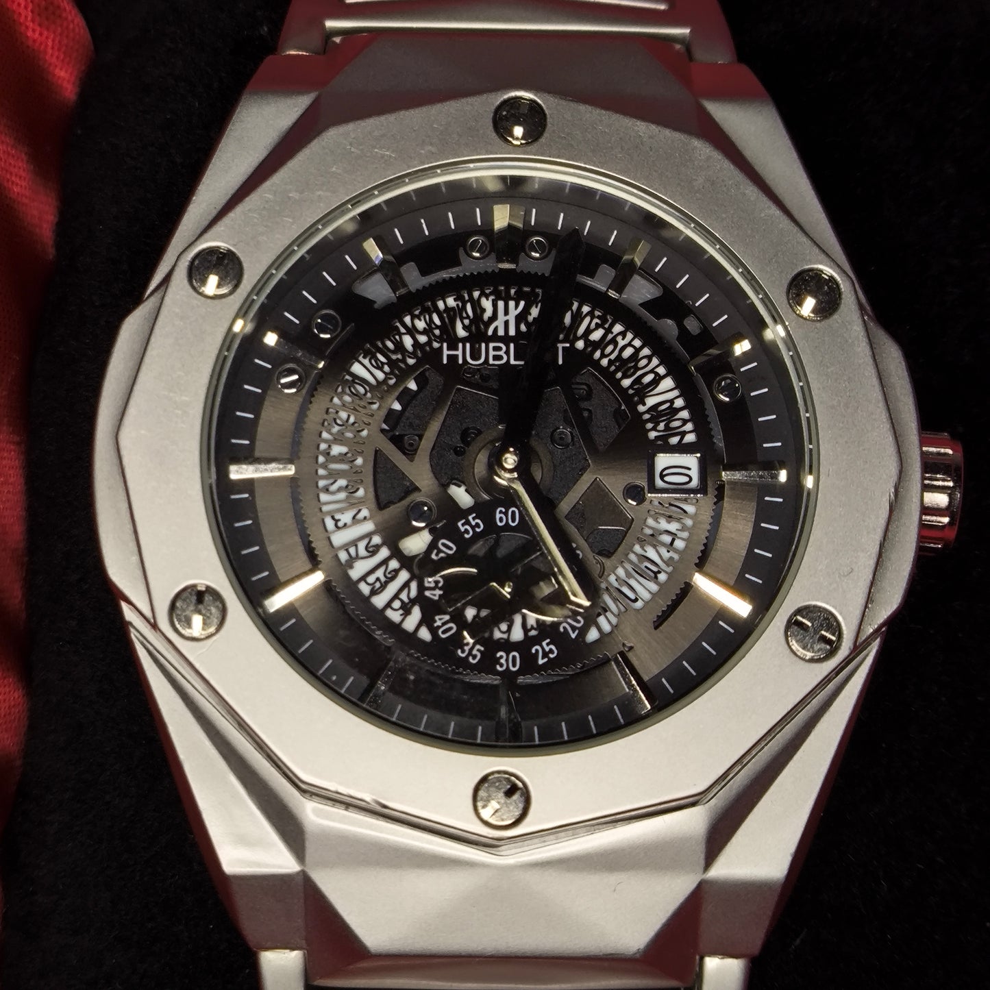 HUBLOT DIAMANTE PARA HOMBRE REF-PNNH