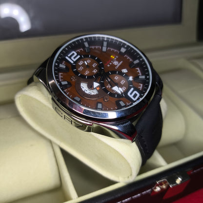 TAG HEUER CR7 CHRONO CUEROPARA HOMBRE REF-NGRMAERRE