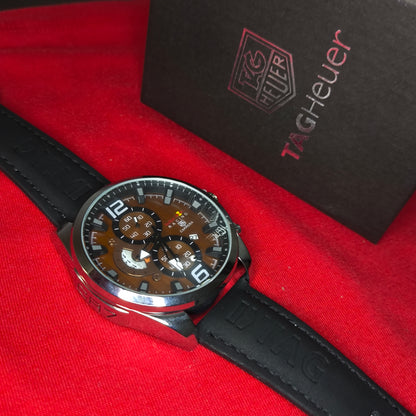 TAG HEUER CR7 CHRONO CUEROPARA HOMBRE REF-NGRMAERRE