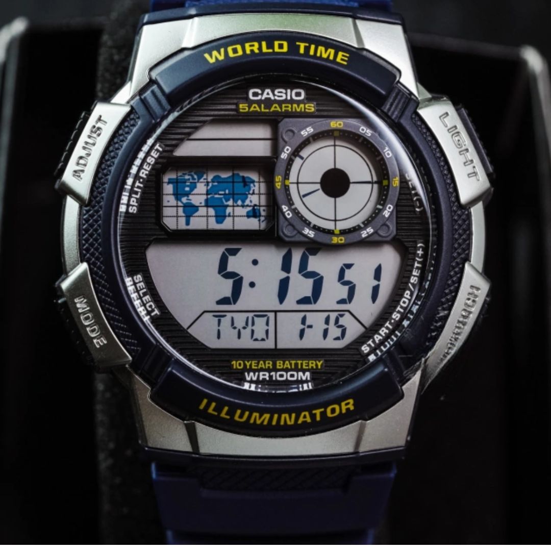 CASIO ORIGINAL PARA HOMBRE REF-AE-1000W-2A