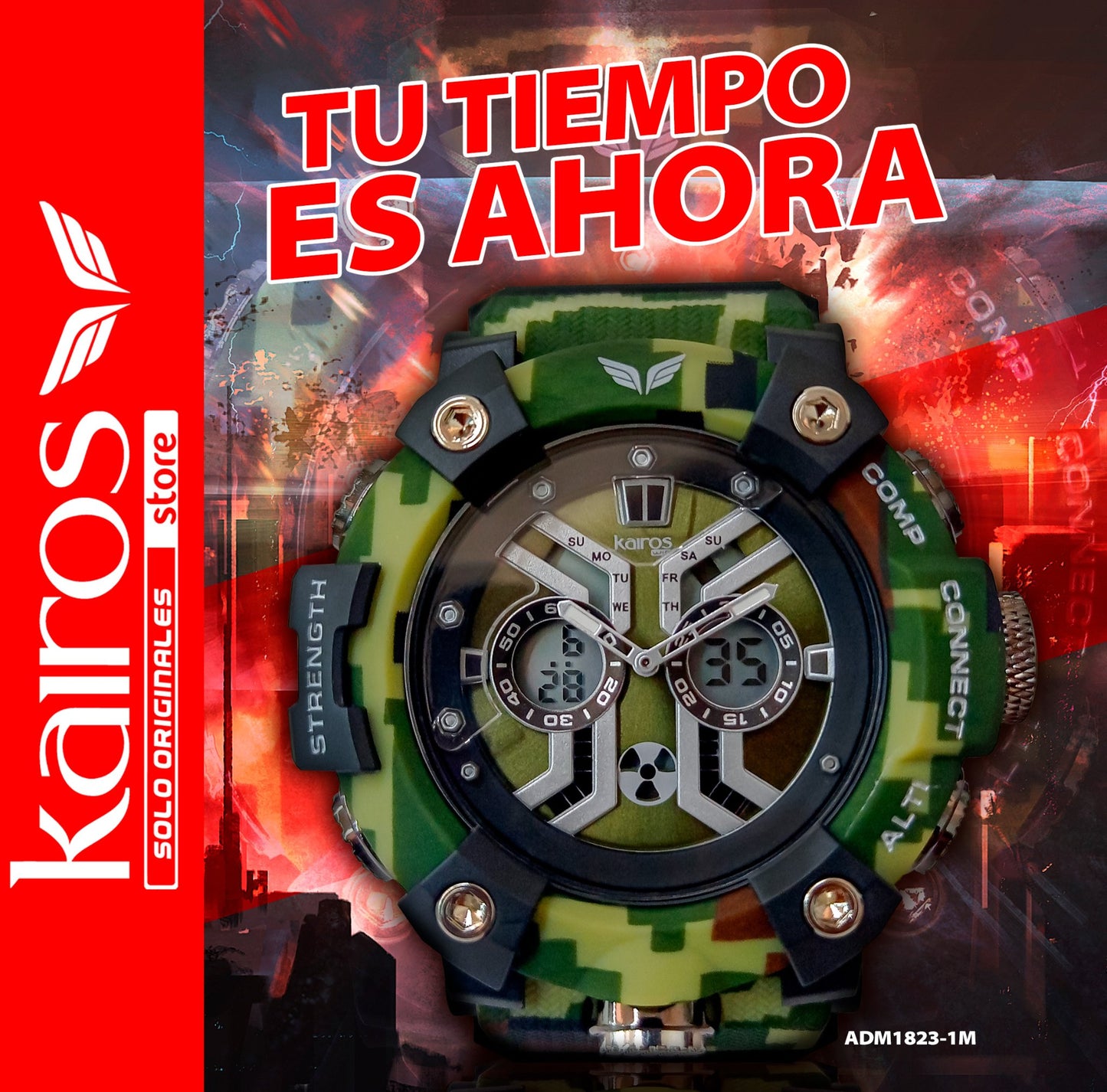 KAIROS ORIGINAL PARA HOMBRE REF-ADM2441-2BNAR-M2