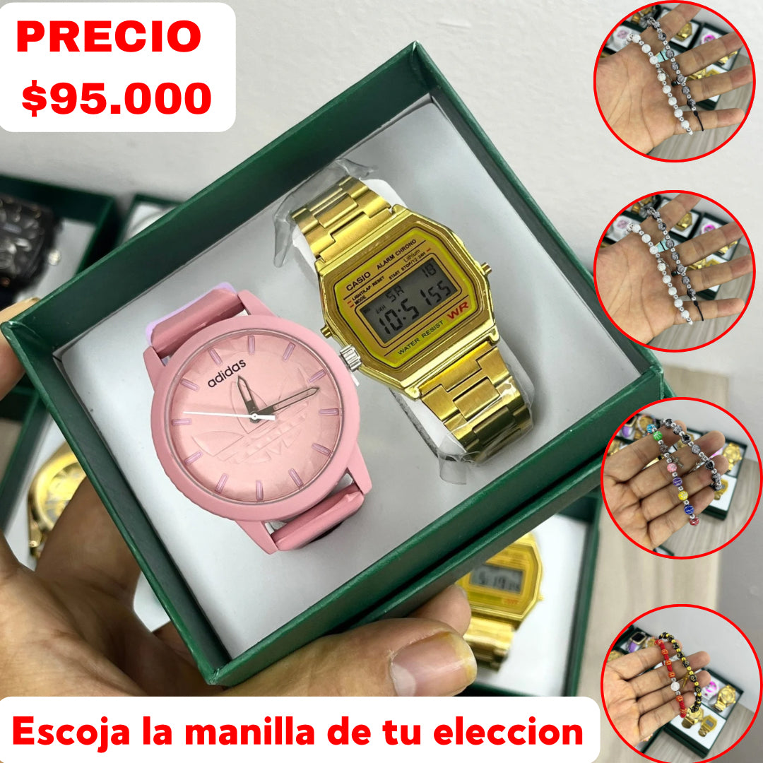 PROMOCION DE ADIDAS Y CASIO 2X1