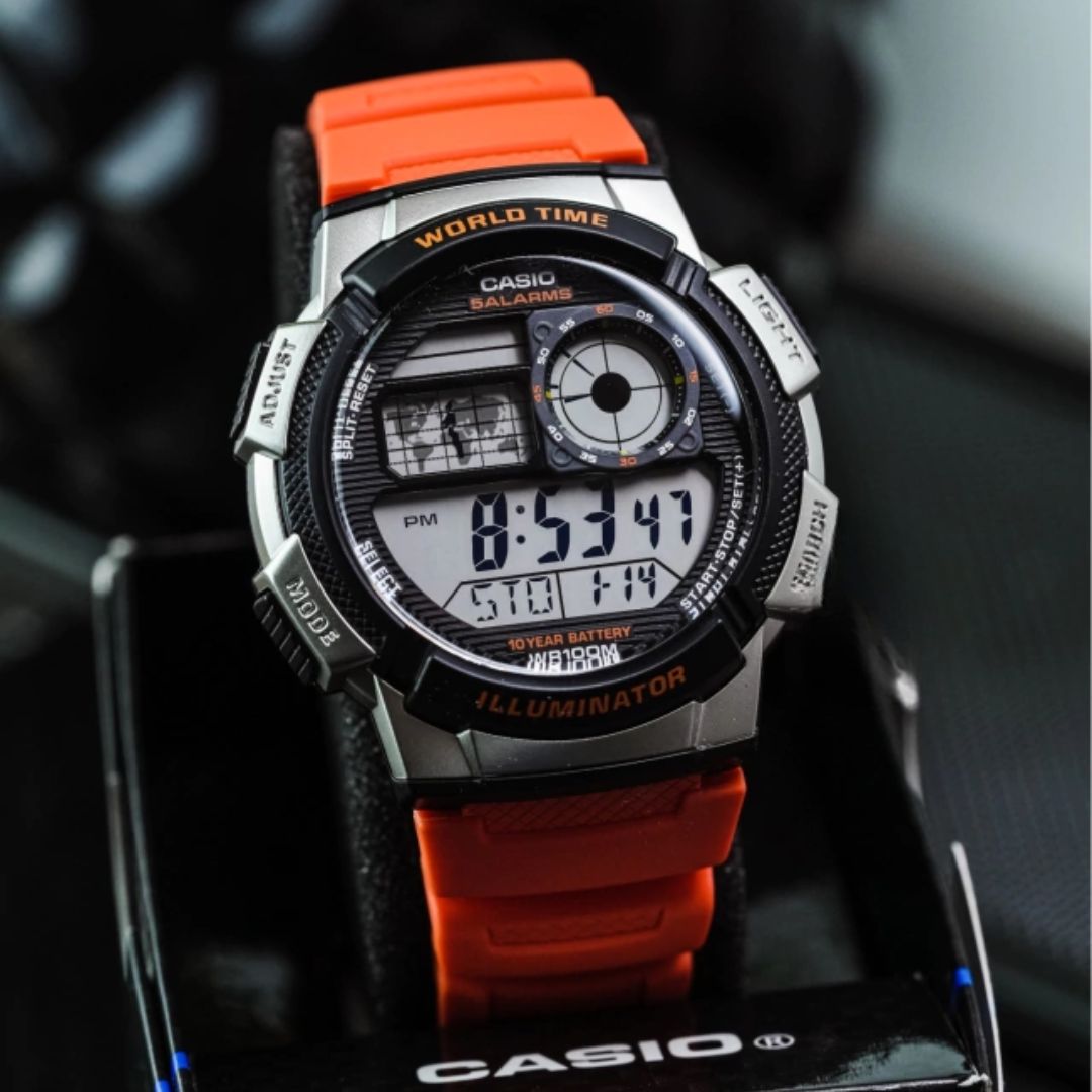 CASIO ORIGINAL PARA HOMBRE REF-AE-1000W-4B