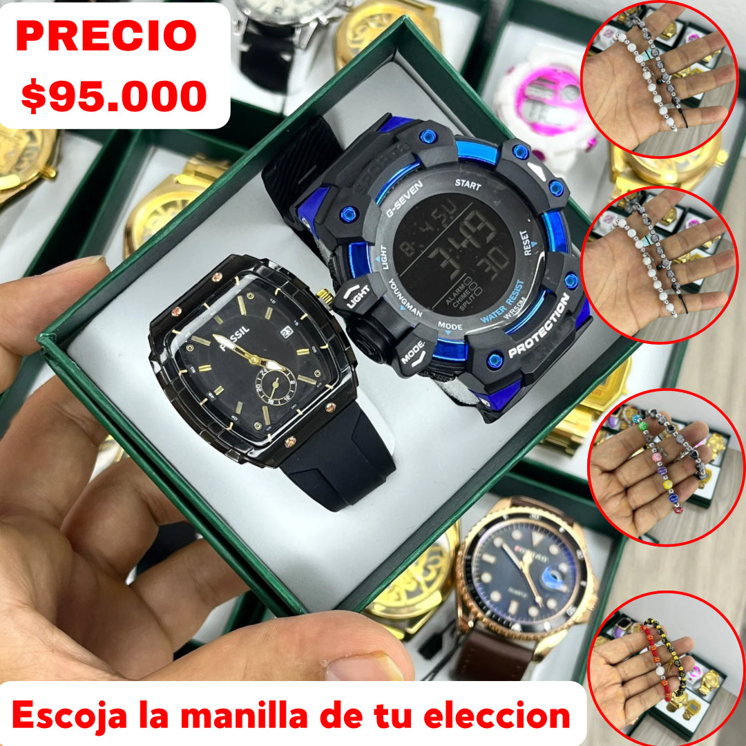 PROMOCION DE FOSSIL Y G-SEVEN 2X1