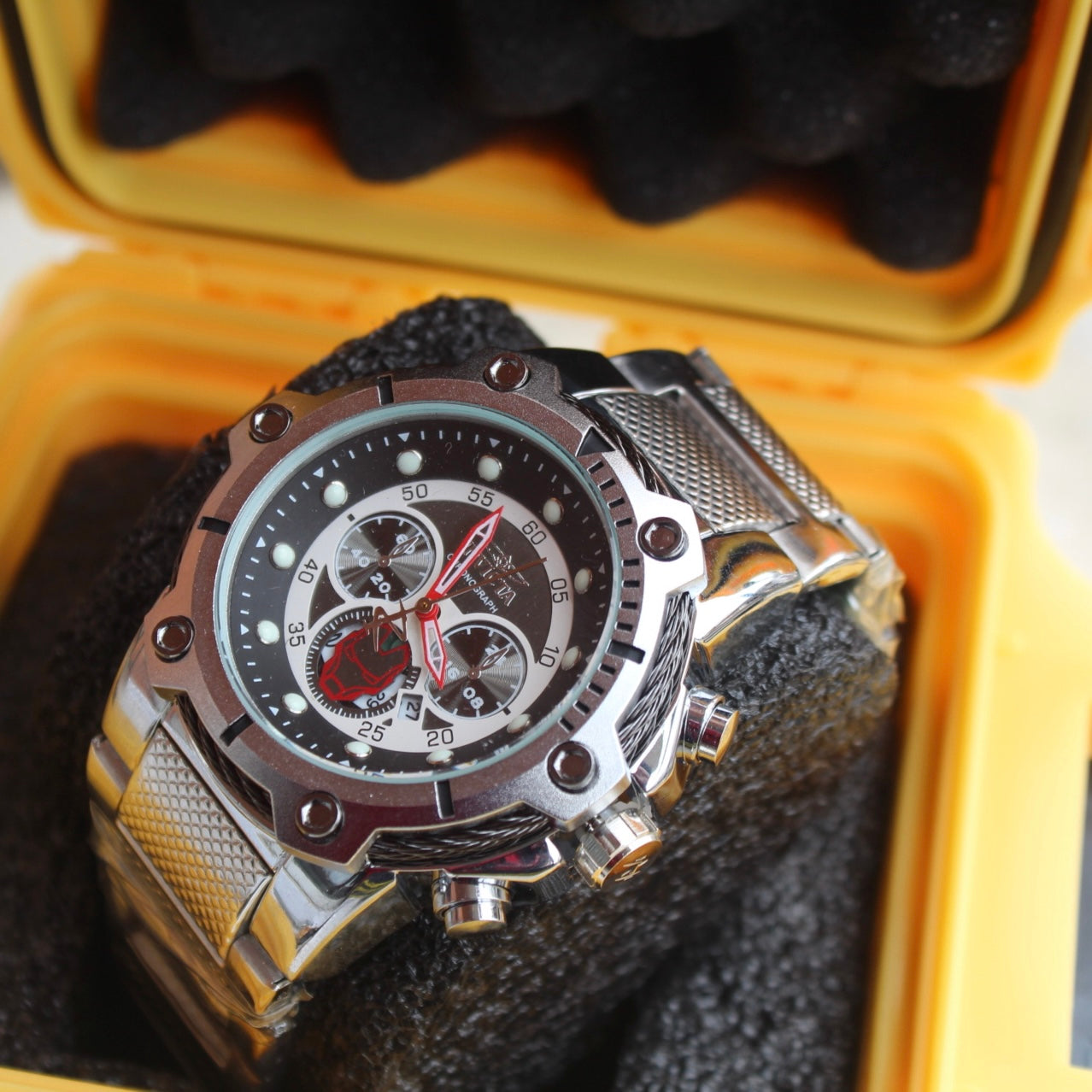 INVICTA PARA HOMBRE AIROMAN ARO REF 6548-PN