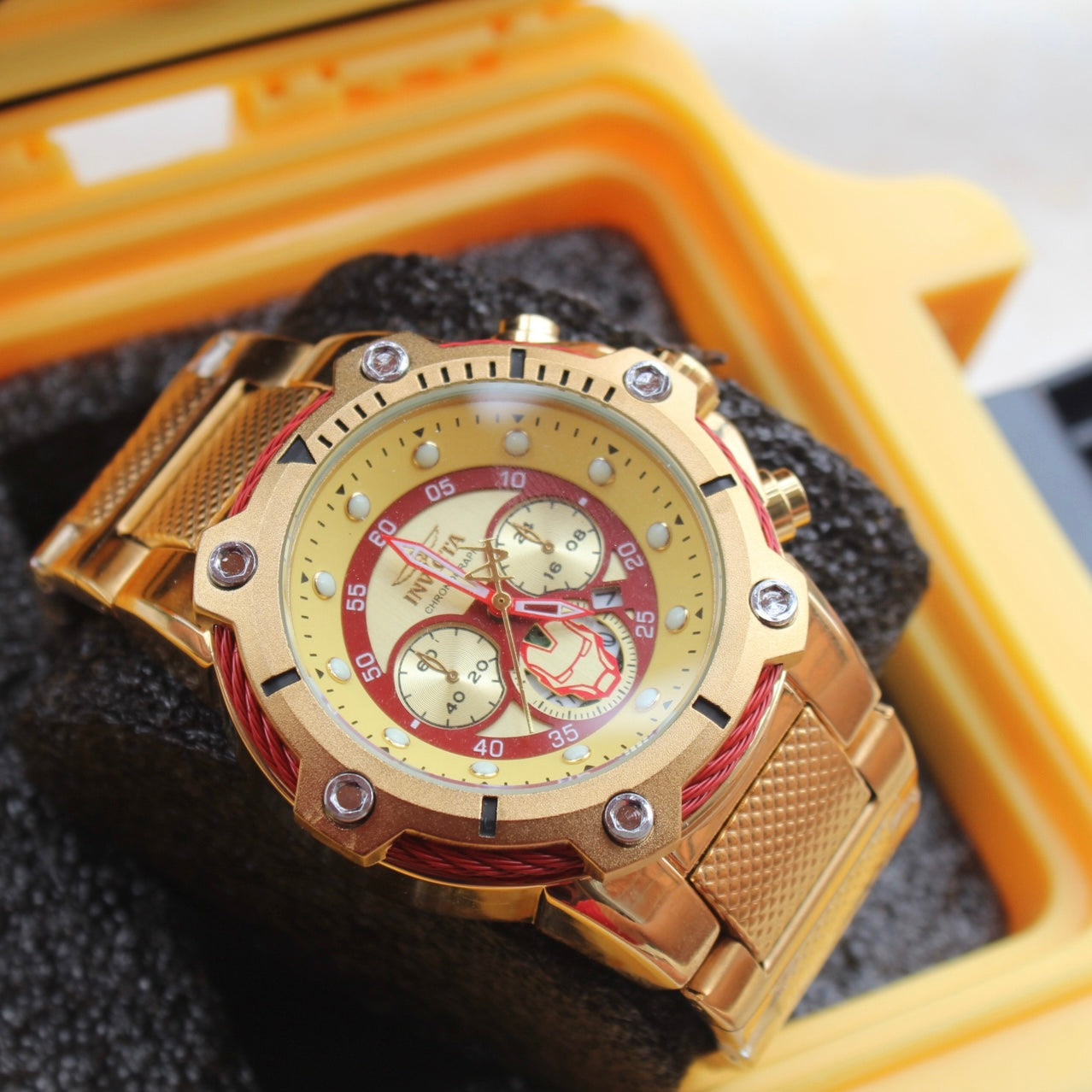 INVICTA PARA HOMBRE AIROMAN ARO REF 6548-DR