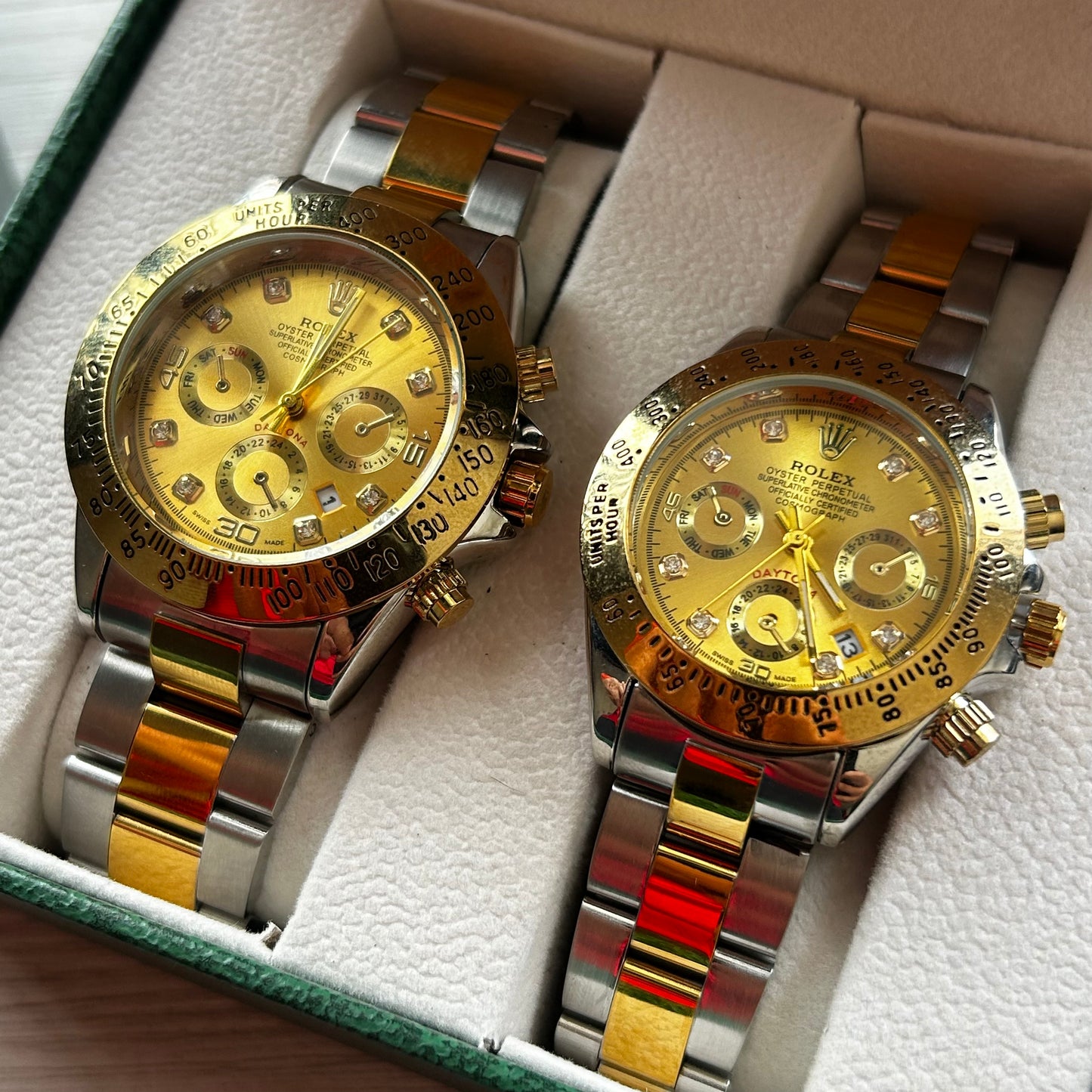 PAREJA DE ROLEX DAYTONA REF-BID