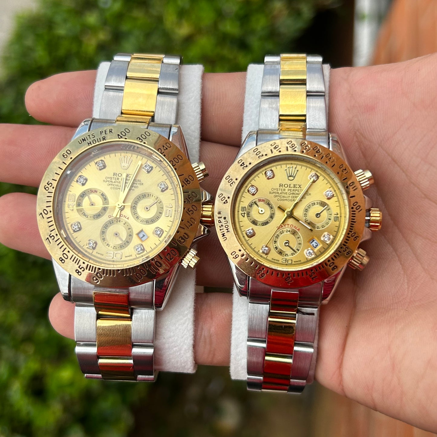 PAREJA DE ROLEX DAYTONA REF-BID