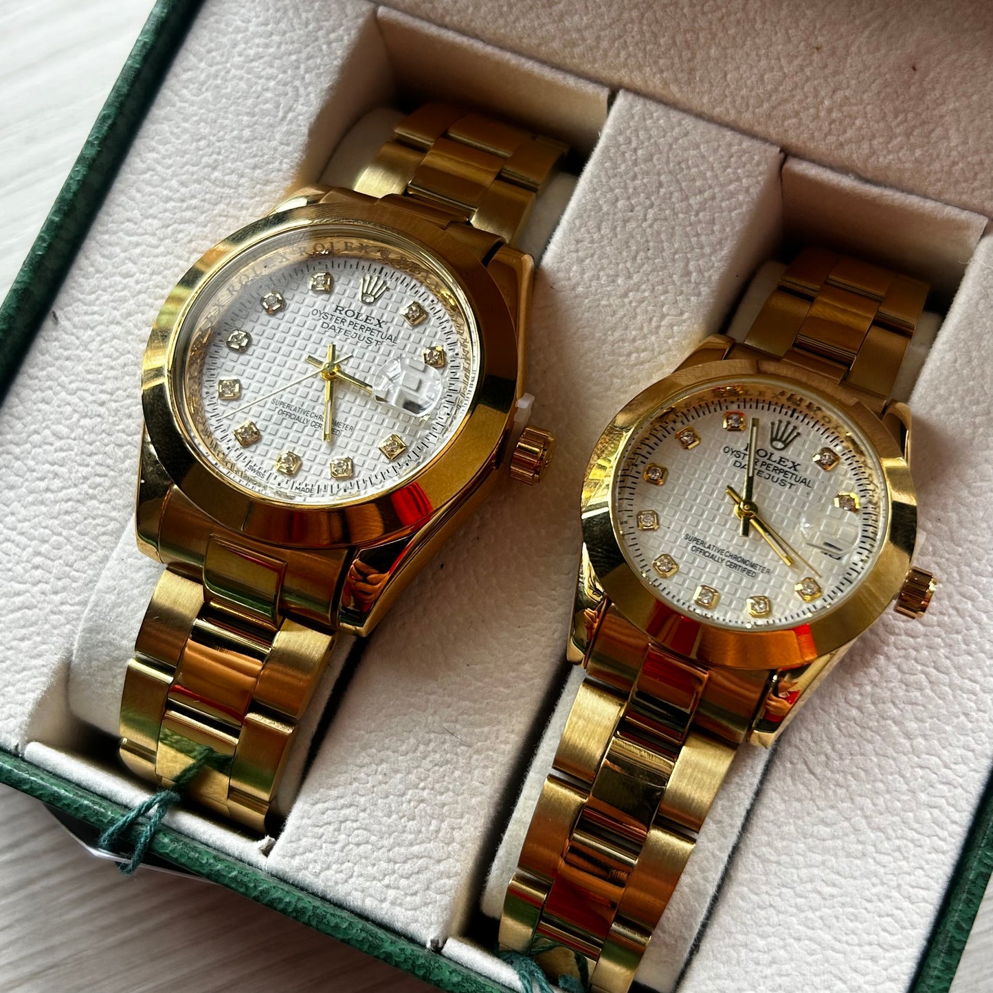 PAREJA DE ROLEX PERPETUAL REF-DD