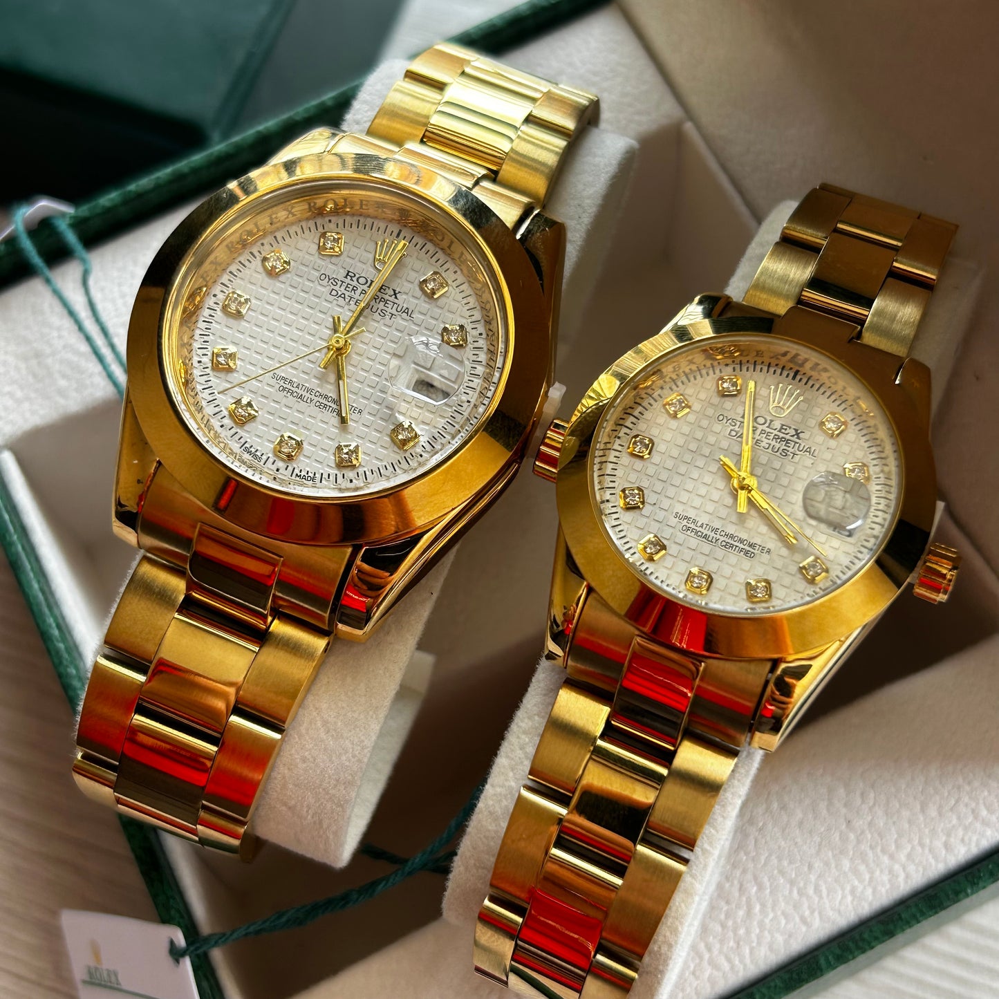 PAREJA DE ROLEX PERPETUAL REF-DD