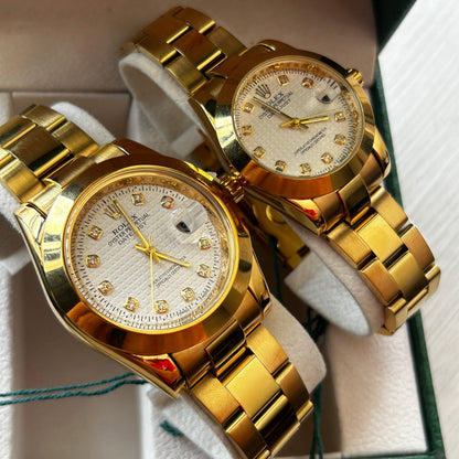 PAREJA DE ROLEX PERPETUAL REF-DD