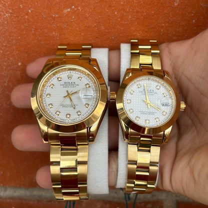 PAREJA DE ROLEX PERPETUAL REF-DD