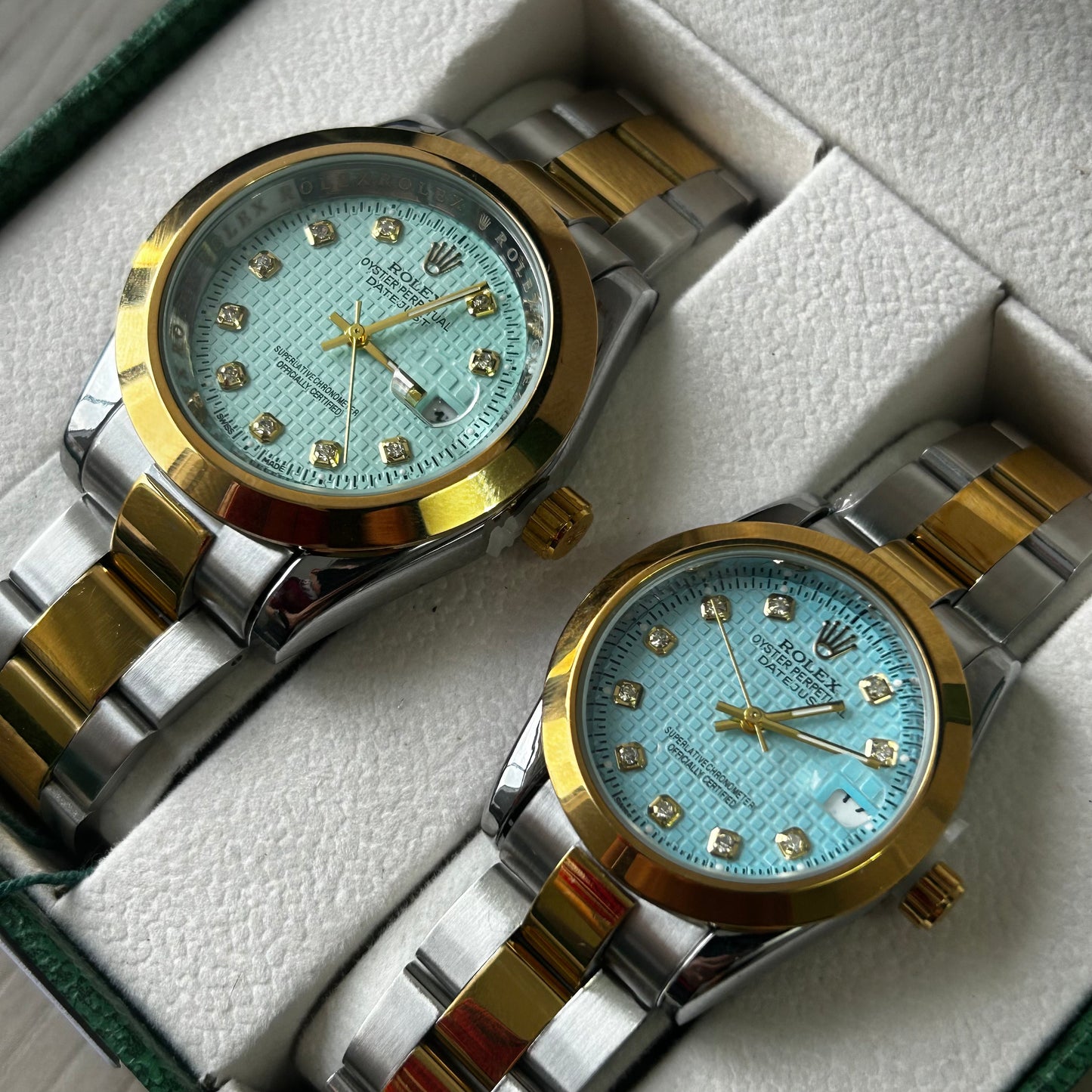 PAREJA DE ROLEX PERPETUAL REF-BIAG