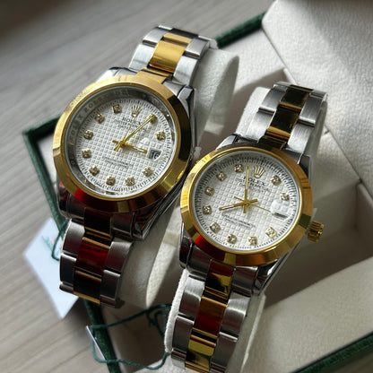 PAREJA DE ROLEX PERPETUAL REF-BIBK