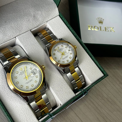 PAREJA DE ROLEX PERPETUAL REF-BIBK