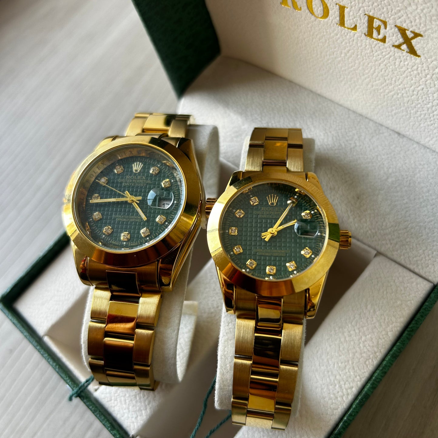 PAREJA DE ROLEX PERPETUAL REF-DV