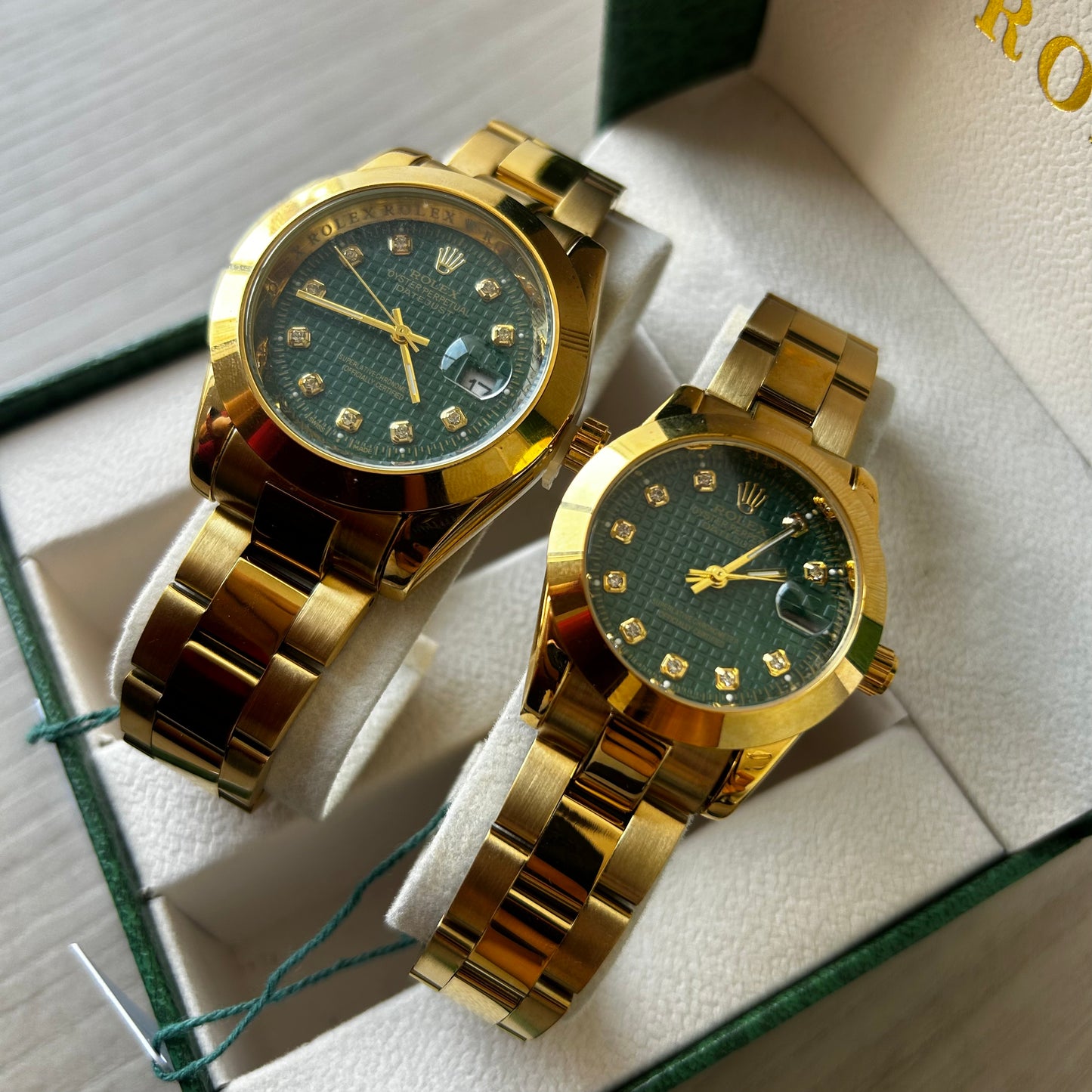 PAREJA DE ROLEX PERPETUAL REF-DV