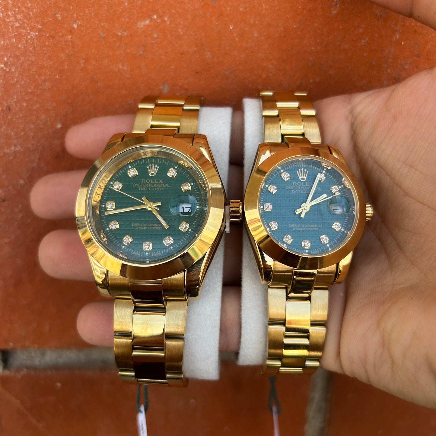 PAREJA DE ROLEX PERPETUAL REF-DV