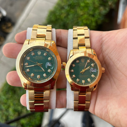 PAREJA DE ROLEX PERPETUAL REF-DV