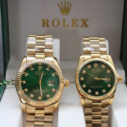 PAREJAS DE ROLEX UNISEX REF-DV