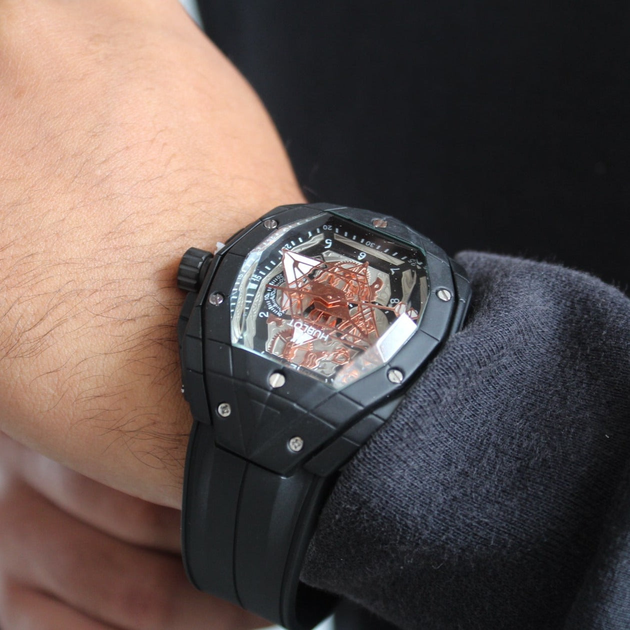 HUBLOT DIAMANTE PARA HOMBRE REF-NR