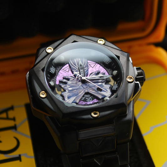 INVICTA PARA HOMBRE PANTERA NEGRA REF-NN