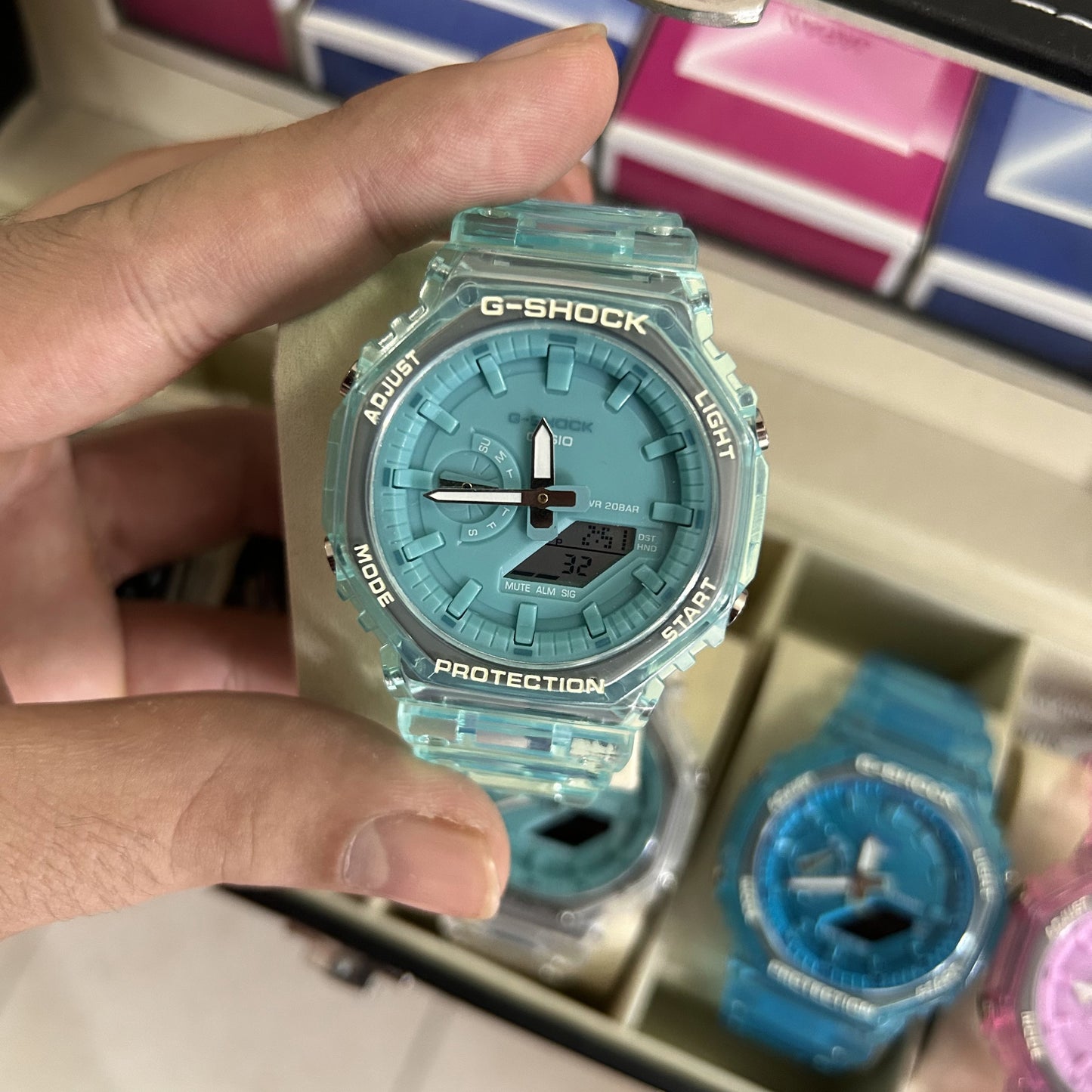 COMBO EMPRENDEDOR CASIO G-SHOCK UNISEX REF-DBL