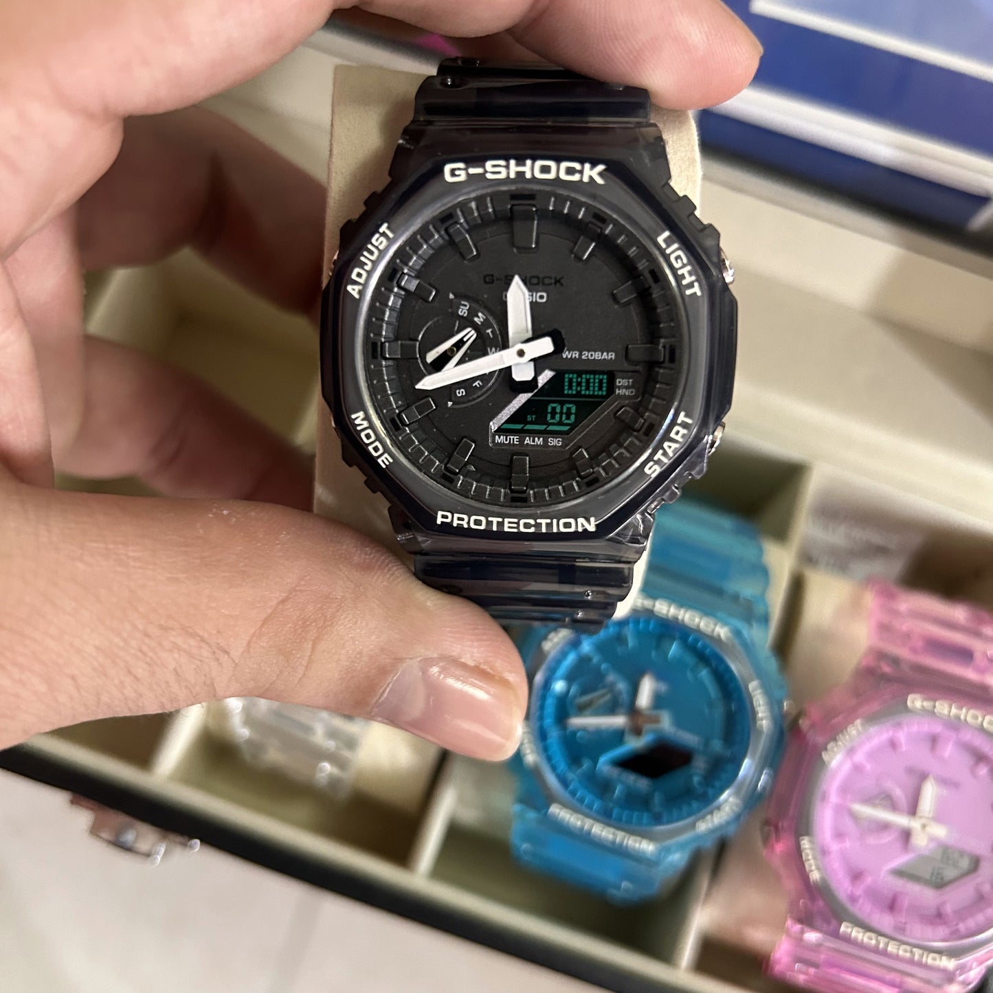 COMBO EMPRENDEDOR CASIO G-SHOCK UNISEX REF-DBL