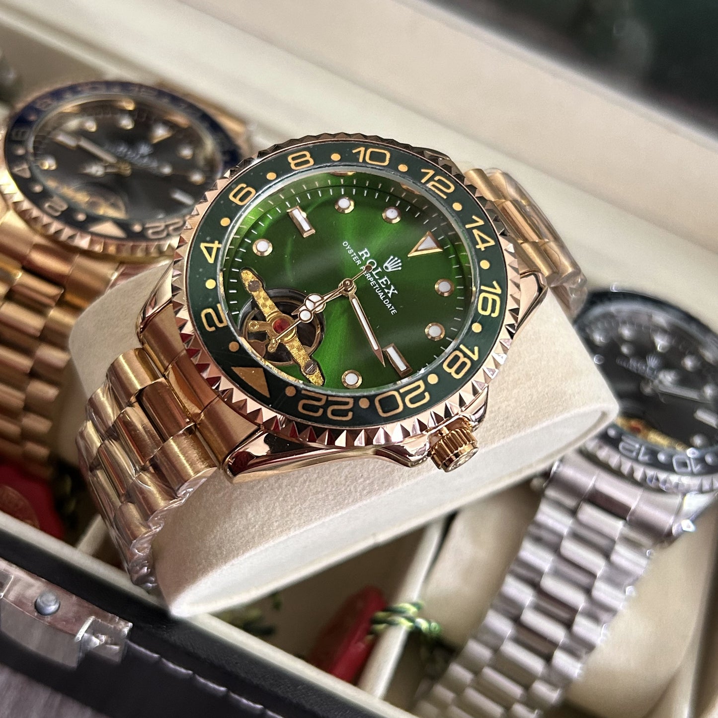 COMBO EMPRENDEDOR ROLEX SUBMARINE PARA HOMBRE REF-LHY