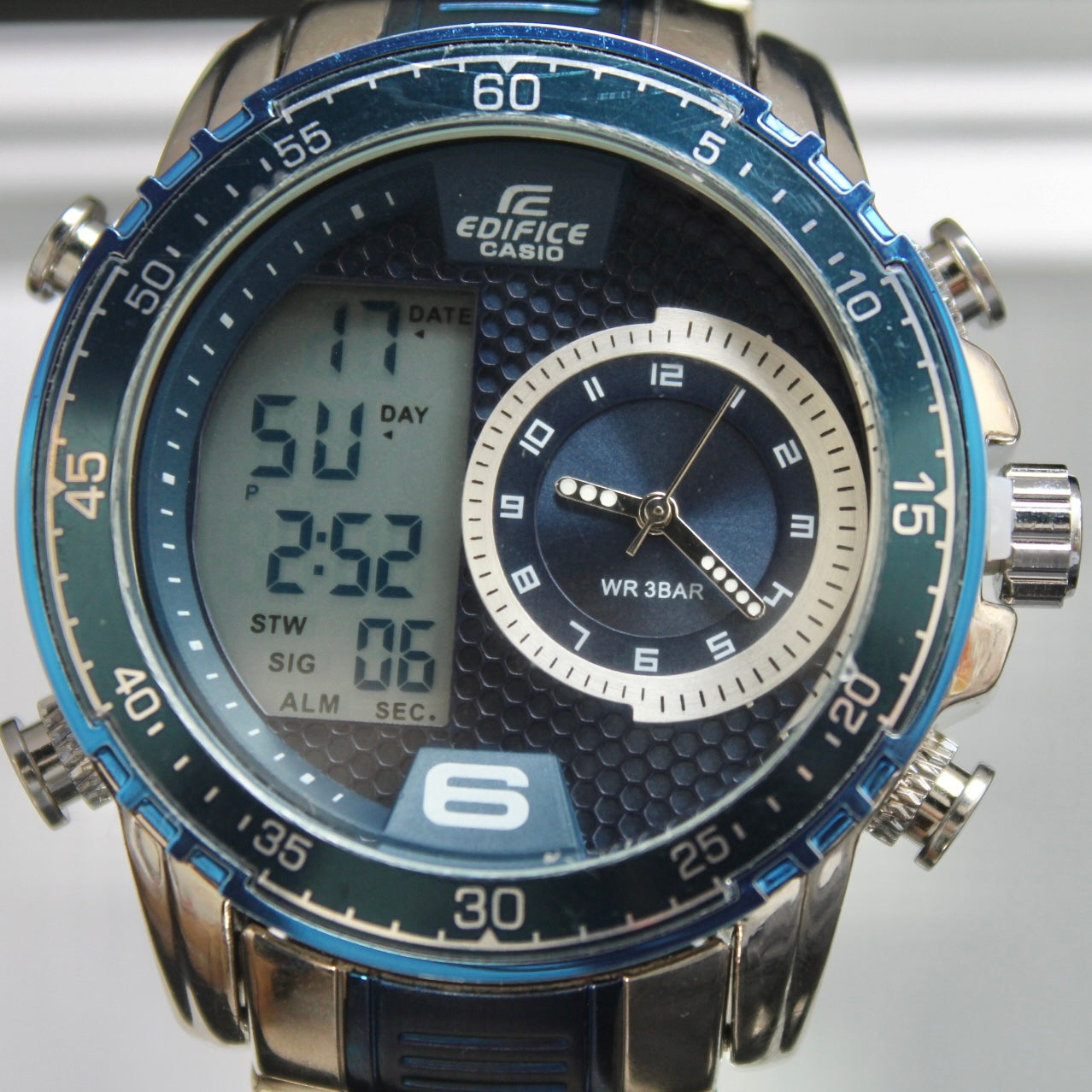 CASIO DOBLE HORA PARA HOMBRE REF-BIA