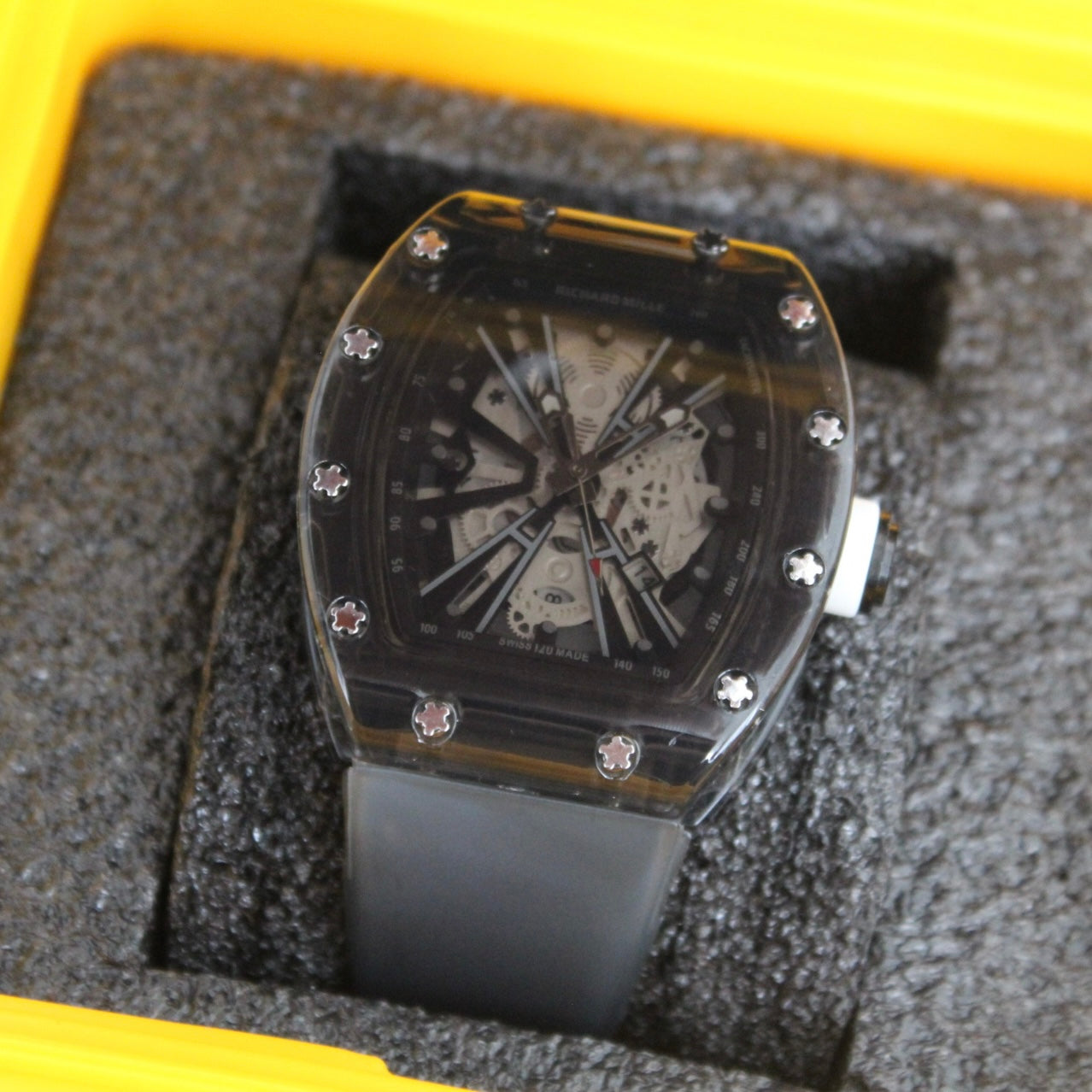 RICHARD MILLE TRANSPARENTE PARA HOMBRE REF-N