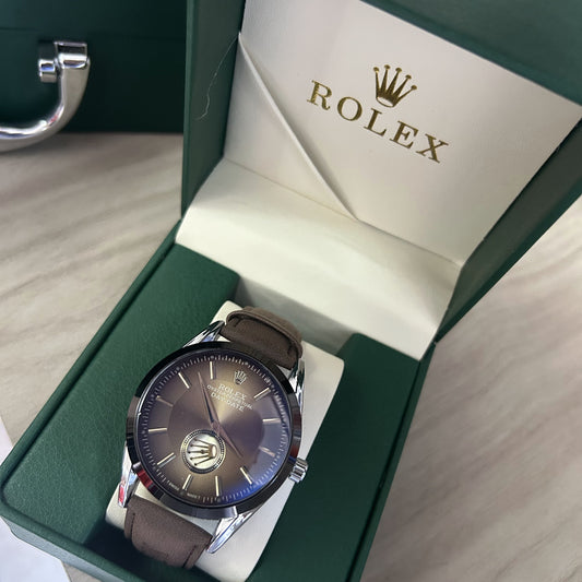 ROLEX CUERO CORONA PARA HOMBRE REF-CPC