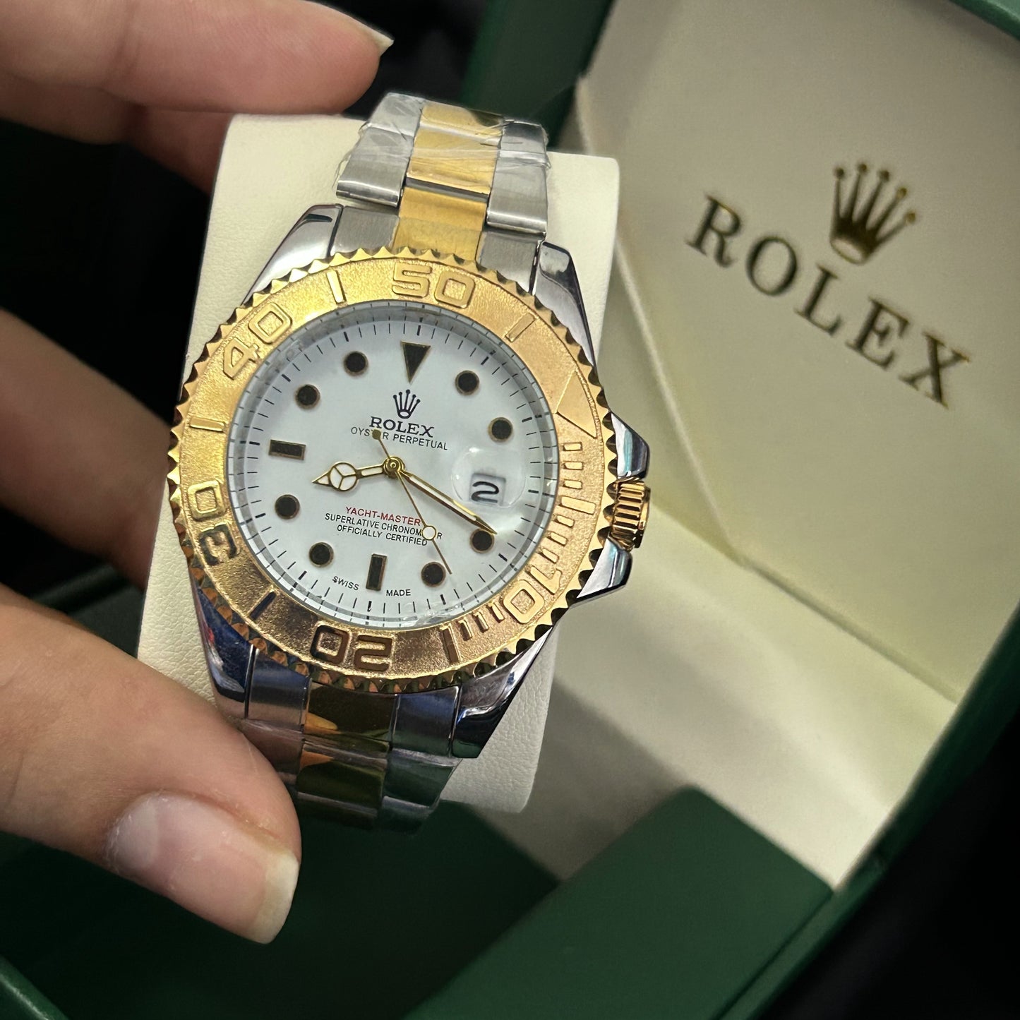 ROLEX YACHT MASTER PARA HOMBRE REF-BB